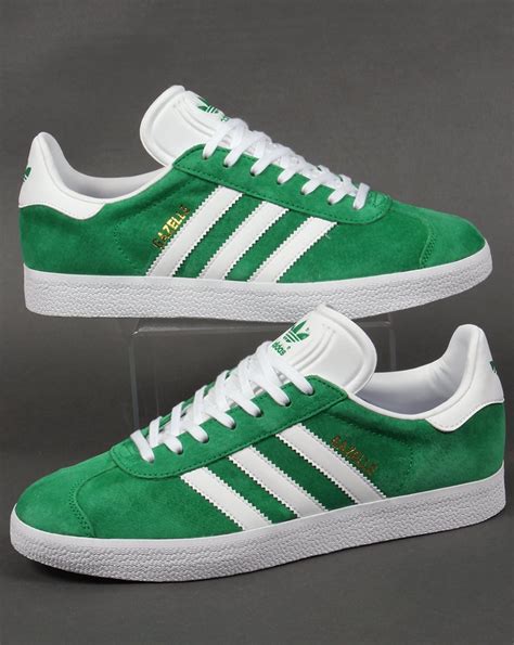 adidas green gazelle.